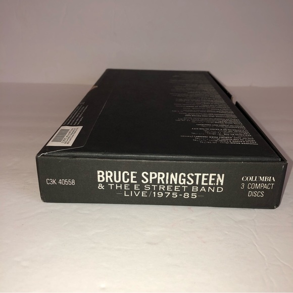 The Boss! Bruce Springsteen & The E Street Band “Live/1975-1985” 3 CD Box Set - Picture 7 of 14